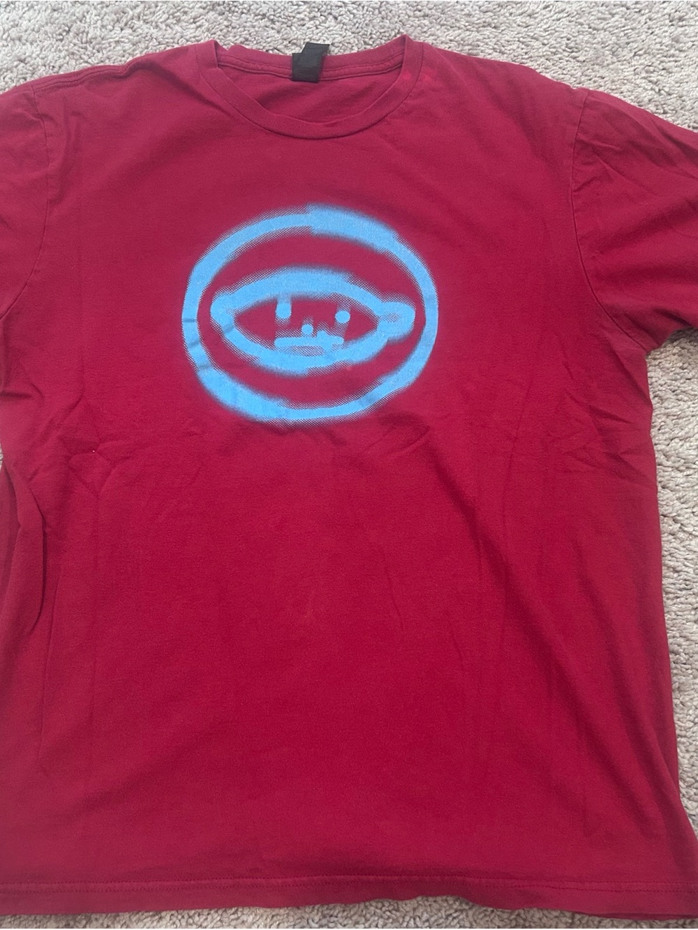U2 : UV Live at Sphere 2023-2024 OFFICIAL 'Lattice Dots' Navy Medium T-Shirt